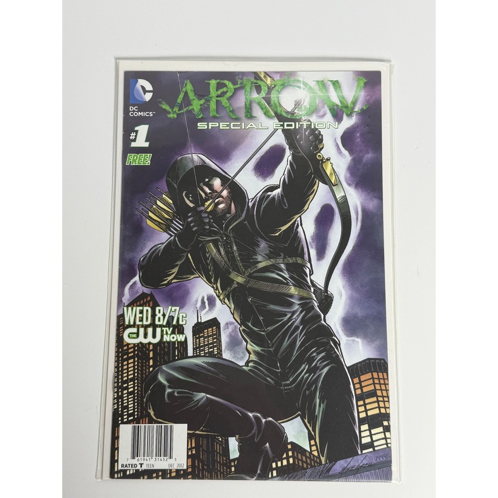 DC Comics Arrow Special Edition 1 2012 CW TV Show Promo Mike Grell Green Arrow